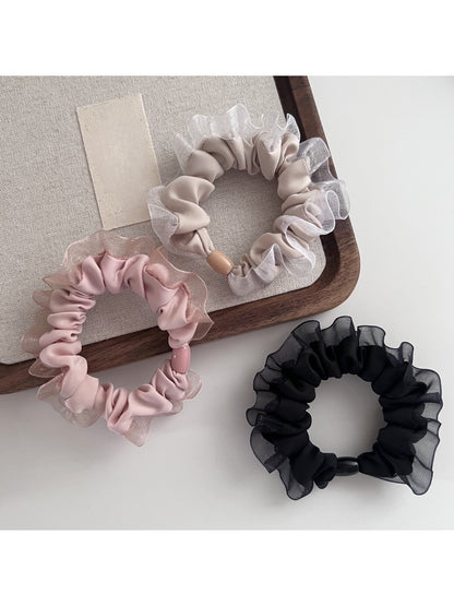 Gifty - Tulle Edged Hair Scrunchie