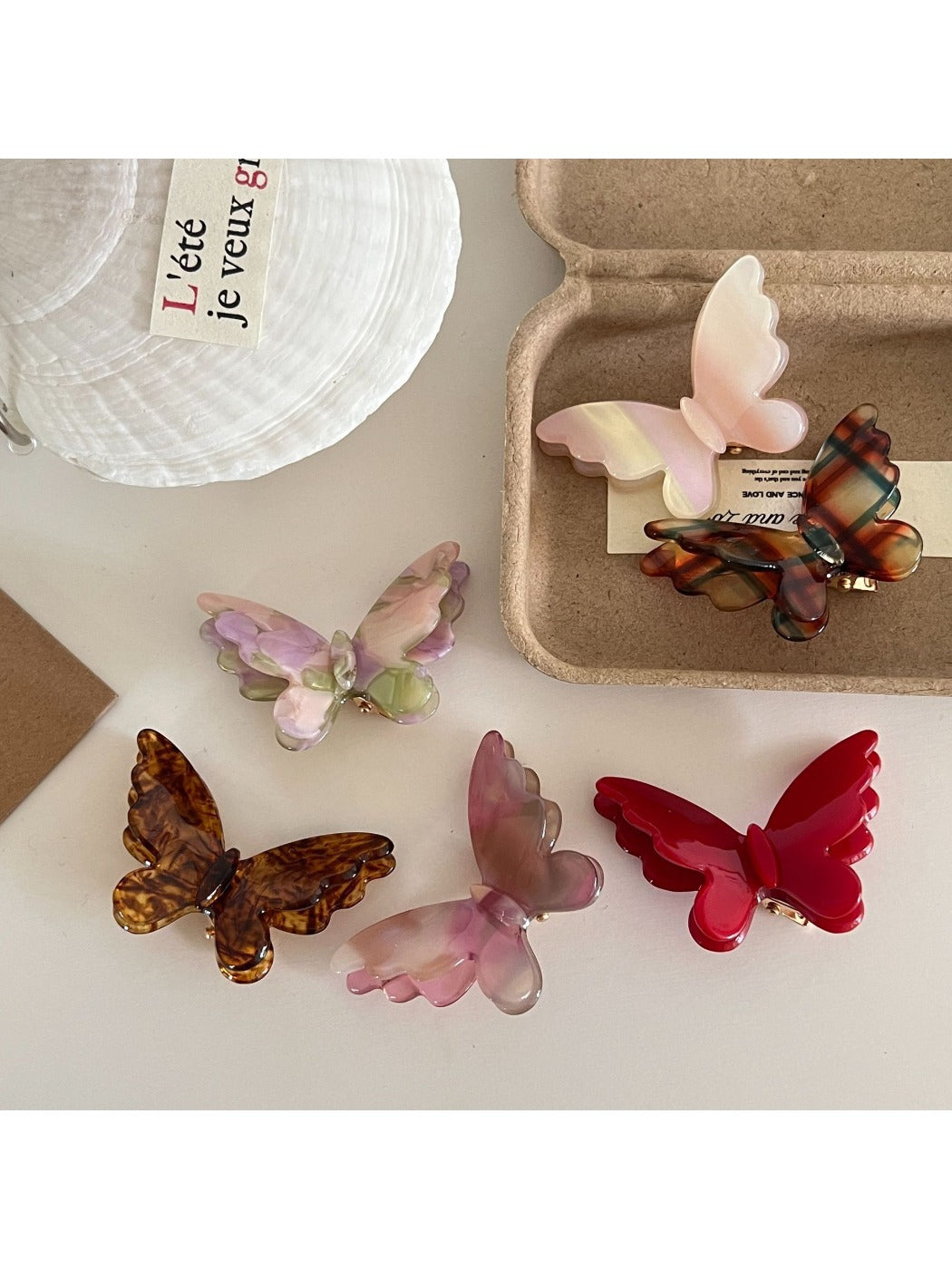 Beau - 3D Butterfly-Shaped Hair Clip