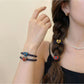 Gifty - Retro Heart Bear Polyester Ponytail Hair Tie