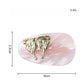 Beau - Alloy Butterfly Detail Acetate Hair Clip