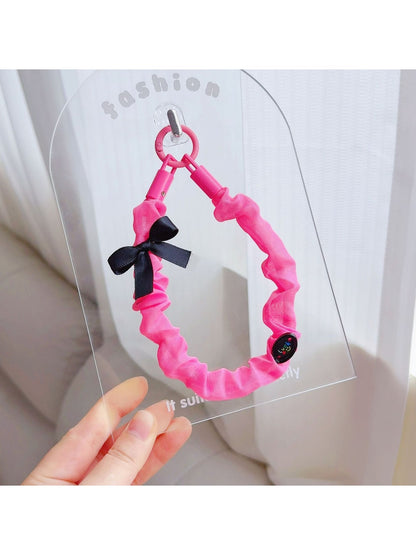 Keypus - Bow Detail Mixed Color Phone Hanging Strap