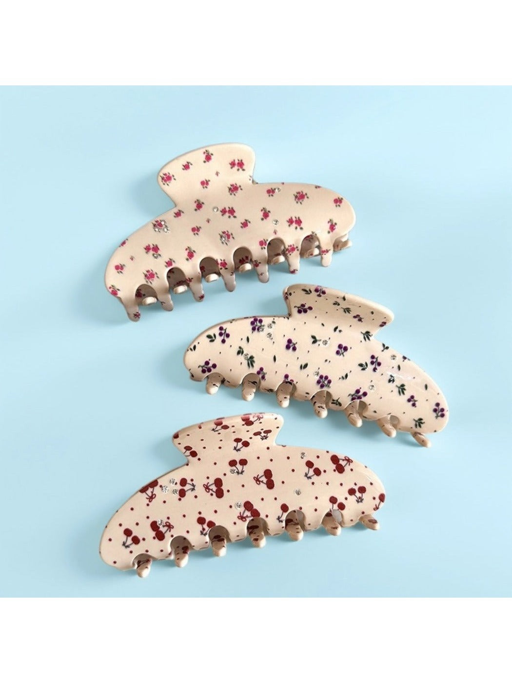 Beau - Delicate Floral Hair Claw Clip