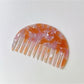 Camerow acetate hair comb displayed on a neutral background