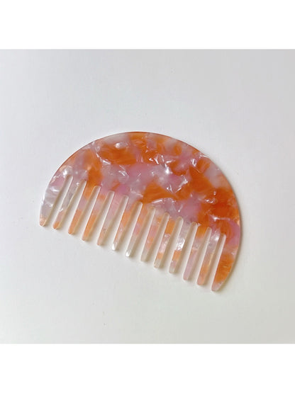 Camerow acetate hair comb displayed on a neutral background