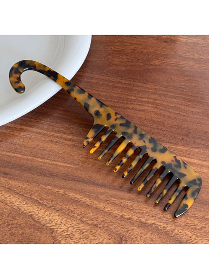 Camerow - Stylish Acetate Long Hair Comb with Hook