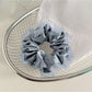 Gifty - Satin Finish Mesh Ruffle Edge Scrunchie