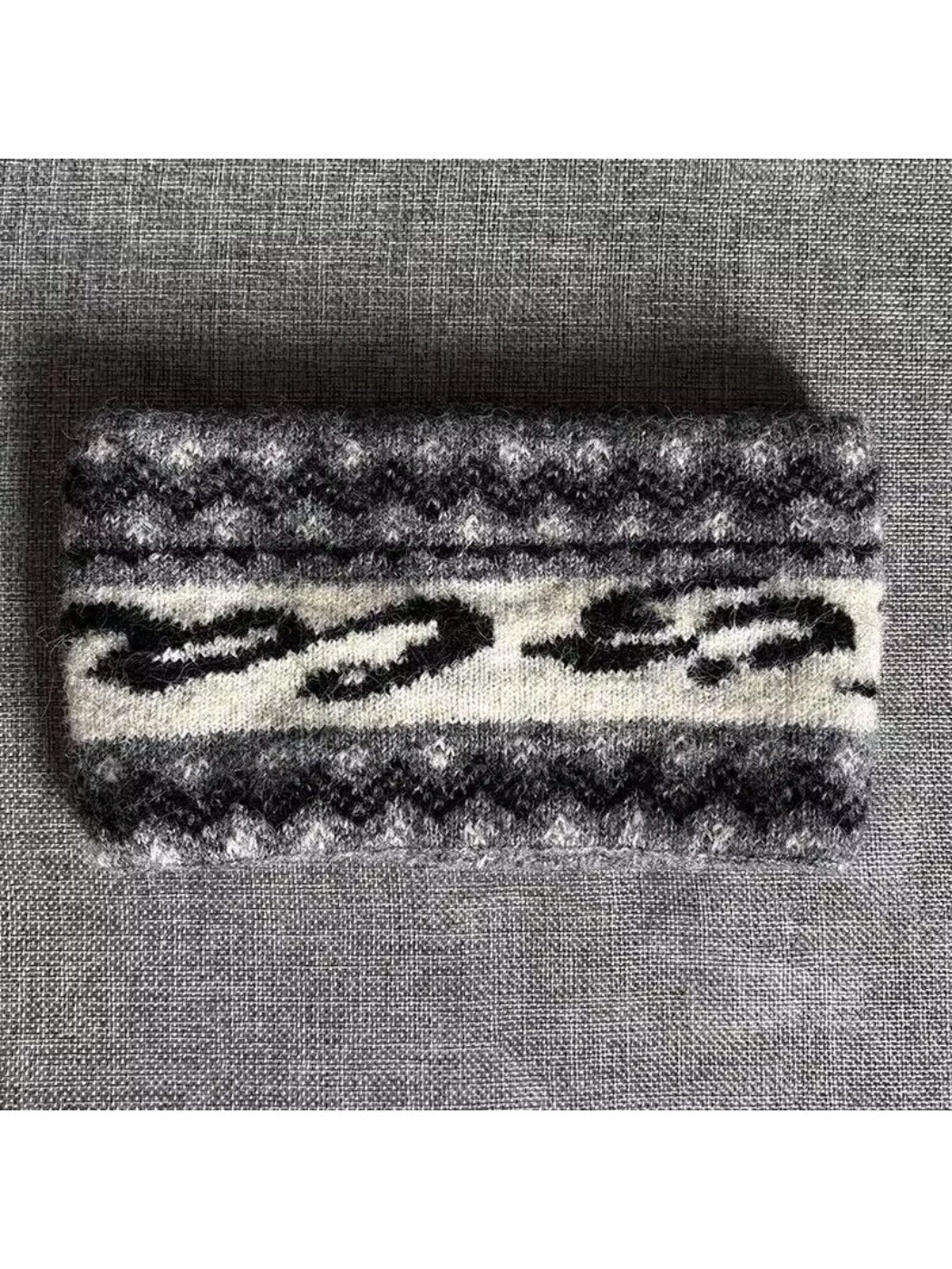 Gifty - Warm Double Layer Knit Jacquard Headband