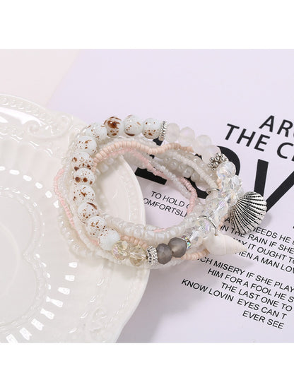 Lovra delicate bracelet displayed on white background showing bead details
