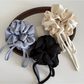 Gifty - Satin Bow Ribbon Oversized Scrunchie