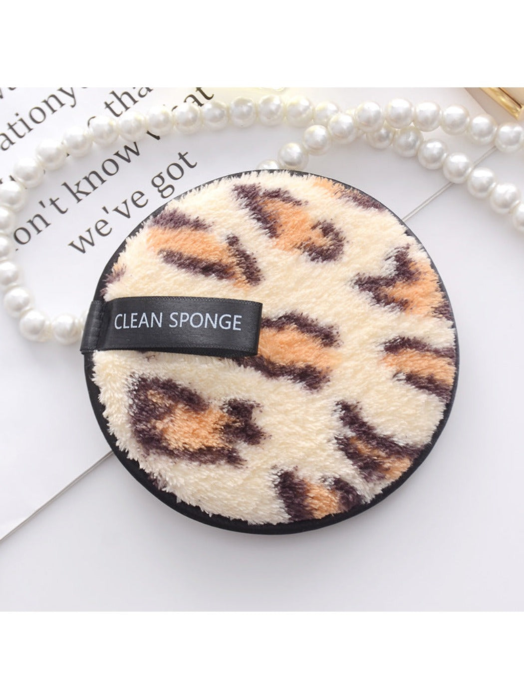 Cleano - Leopard Print Face Cleansing Pads