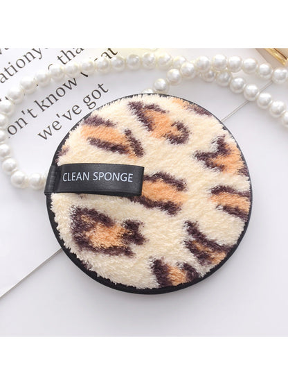Cleano - Leopard Print Face Cleansing Pads