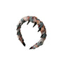 Gifty - Braided Fabric Wrapped Color Block Headband
