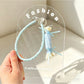Keypus - Lace Bow Tassel Decorative Bag Charm Keychain