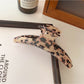 Beau - Large Leopard Print Hair Claw Clip