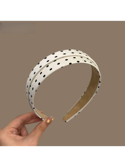 Gifty - Wide Polka Dot Everyday Style Headband