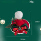 Beau - Christmas Snowflake Pattern Bow Lace Hair Clip