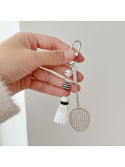 Keypus - Sports Style Badminton Keychain