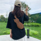 Bacio - Cute Cat/Dog Crossbody Bag with Wide Strap