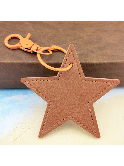 Keypus - Modern Minimalist PVC Alloy Star Keychain