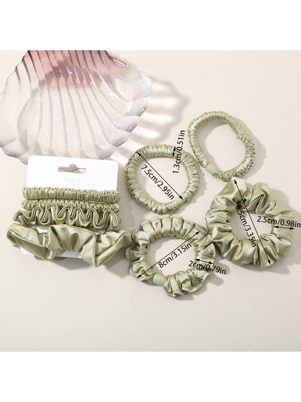Gifty - Small Hair Circle Four Piece Set