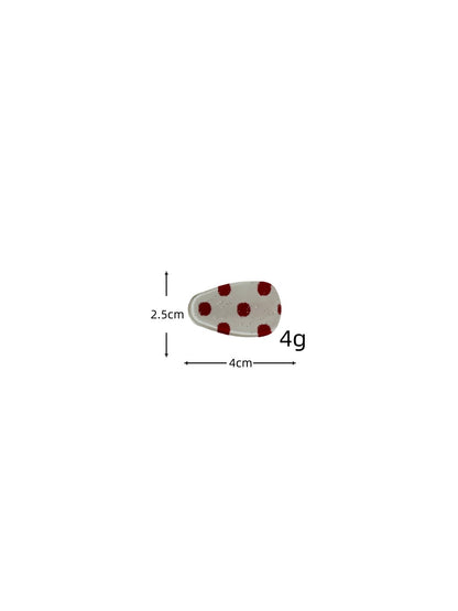 Beau - Sweet Teardrop Duckbill Acrylic Hair Clip