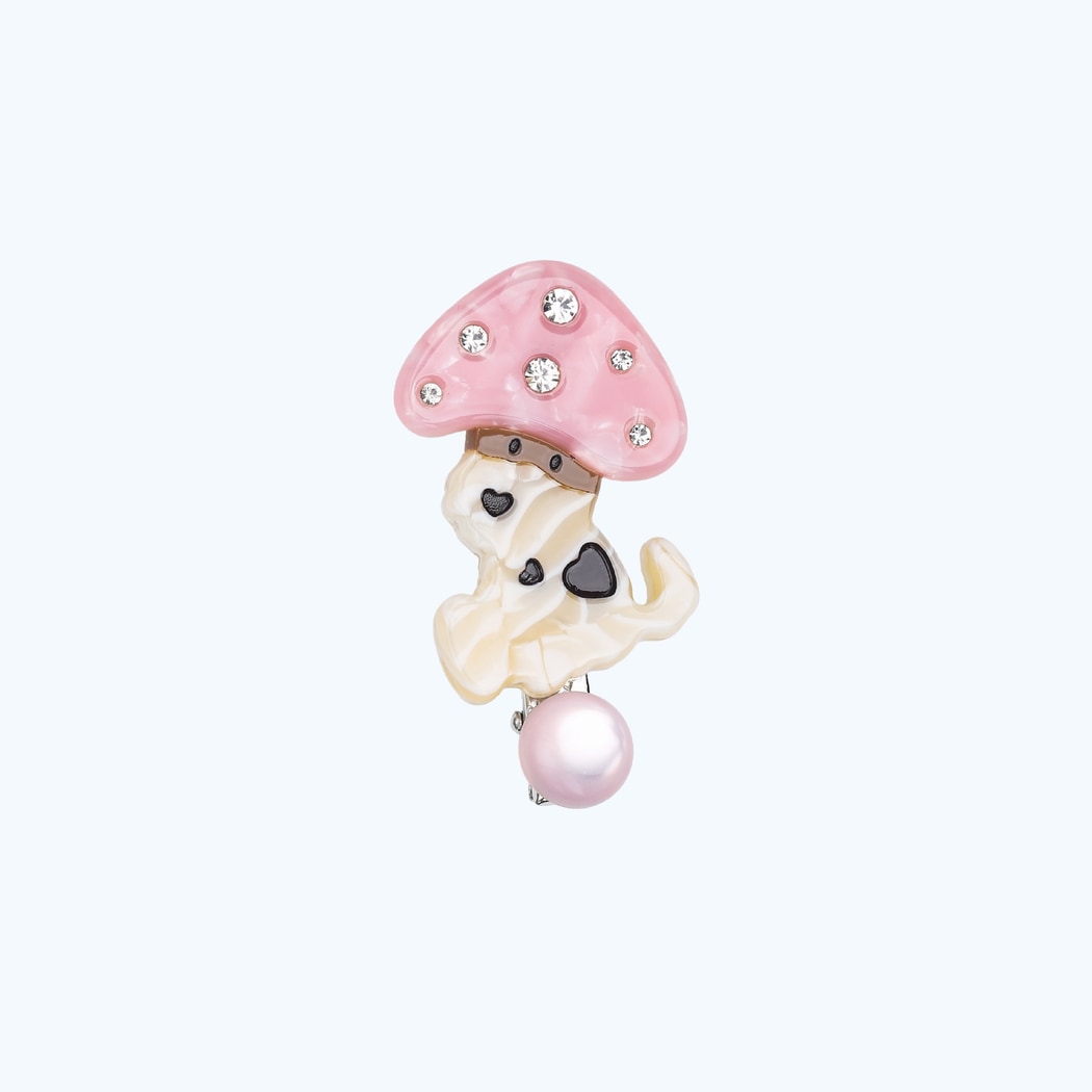 Beau - Creative Mushroom and Dog Hair Clip