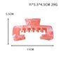 Beau - Geometric Hollow Marble Claw Clip