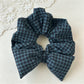 Gifty - Plaid Bow Scrunchie Hair Tie