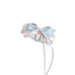 Beau - Lace Bow Ribbon Trim Decorative Banana Clip