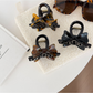 Beau - Glossy Bow Acetate Claw Hair Clip