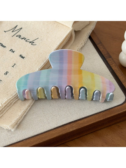 Beau - Printed Acrylic Floral Claw Clip