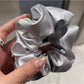 Gifty - Grey Simple Elegant Scrunchie