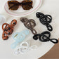 Beau - Matte Music Note Openwork Claw Clip