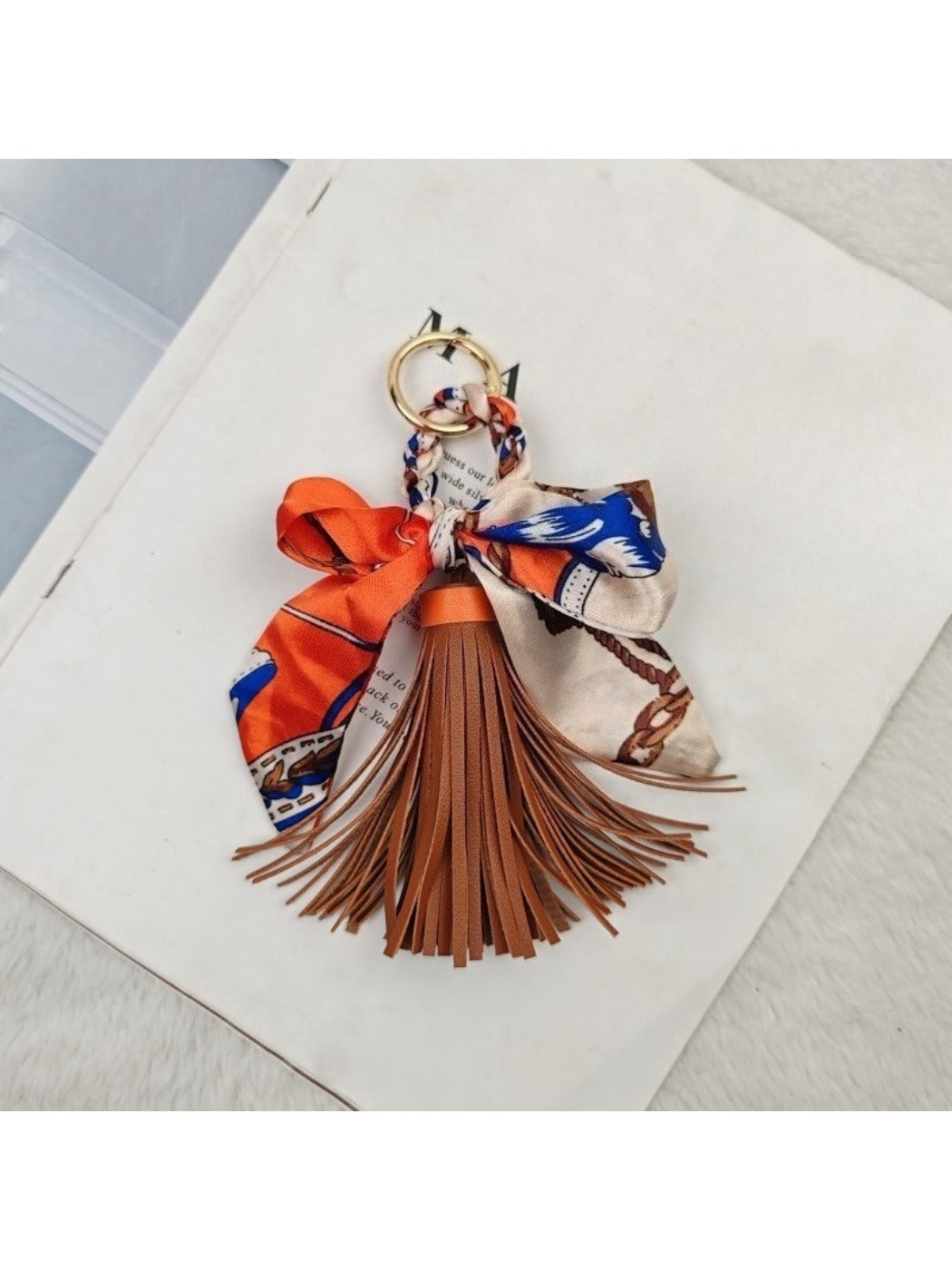 Keypus - Tassel Bow Pendant Keychain