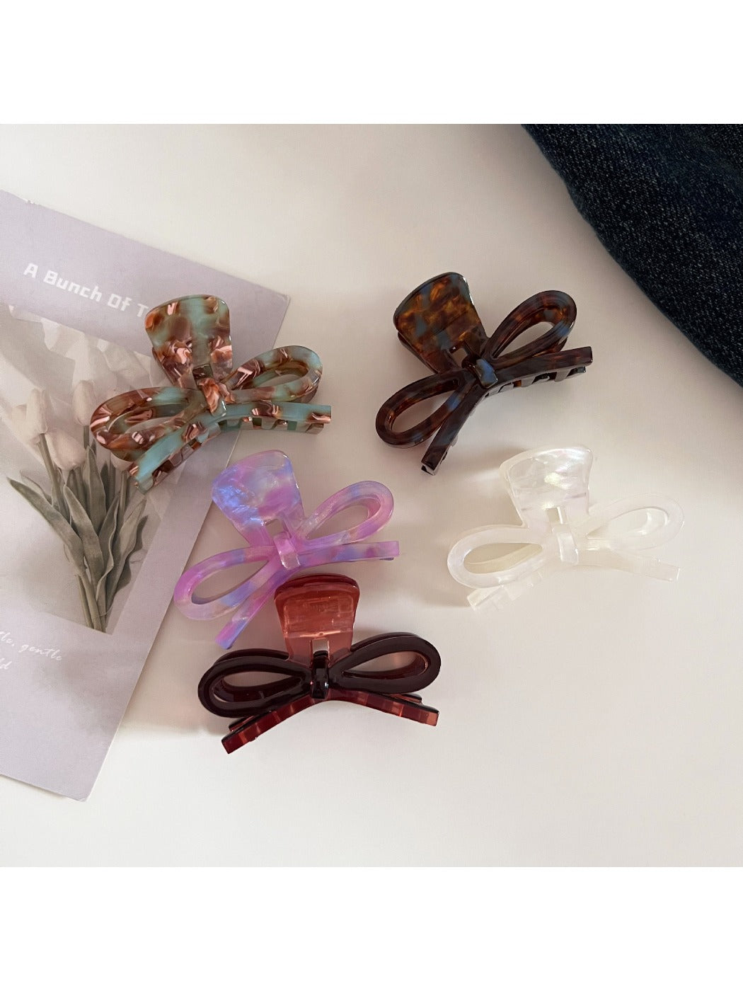 Beau - Vintage Style Butterfly Hair Claw Clip