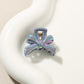 Beau - Glossy Bow Design PS Alloy Claw Hair Clip