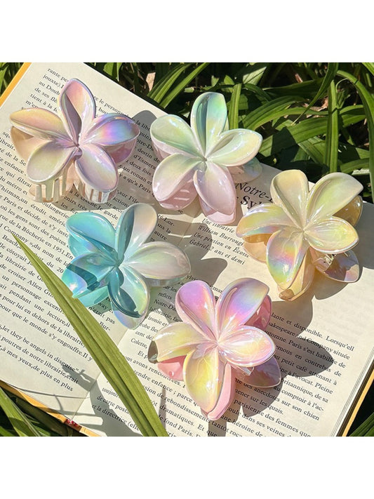 Beau - Ombre Floral Claw Clip