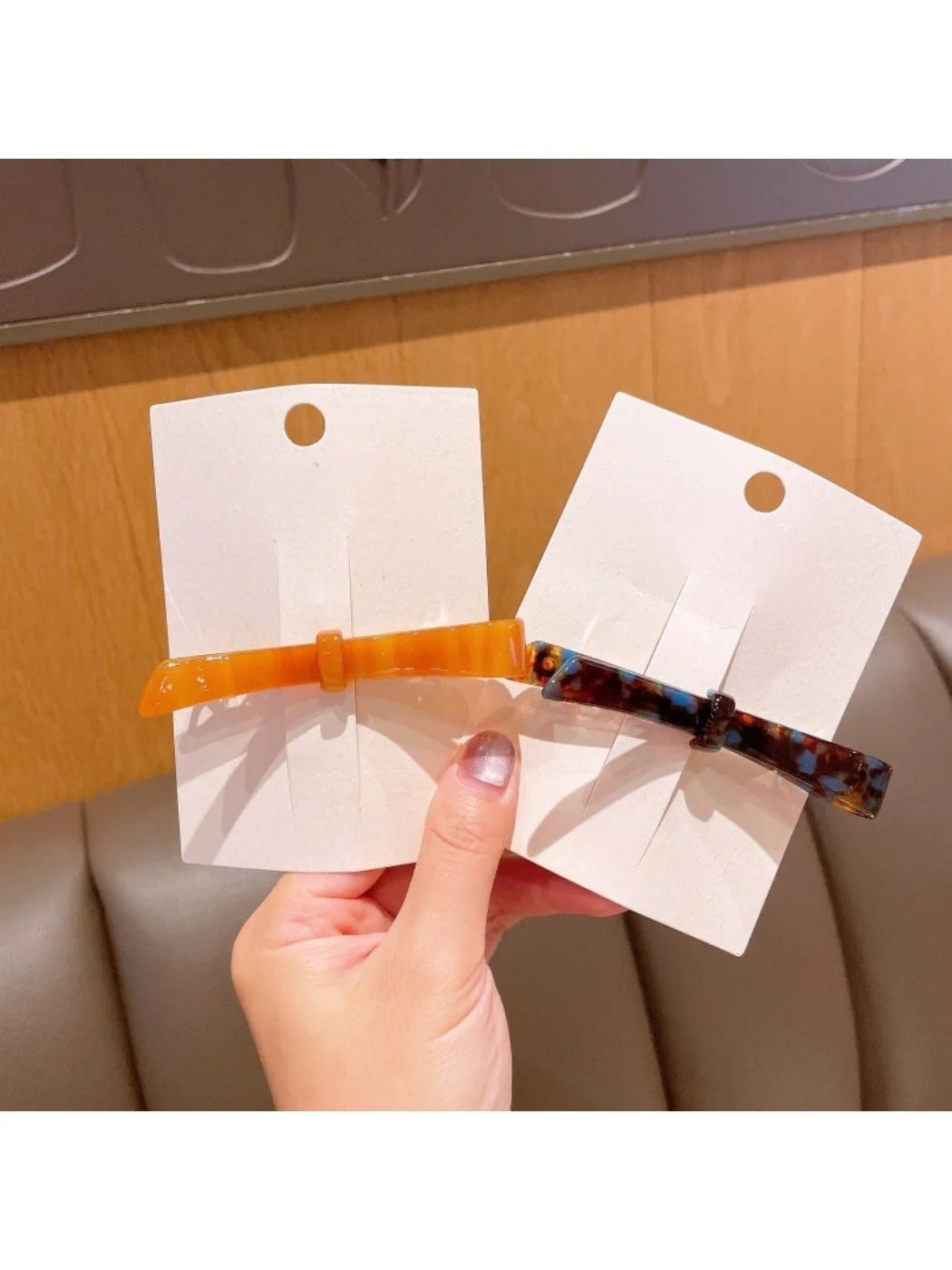 Beau - Exquisite Bow Acetate Hair Clip