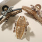 Beau - Chic Solid Color Crisscross Hair Claw Clip