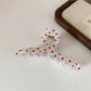 Beau - Plaid Leopard Polka Dot Hair Claw Clip