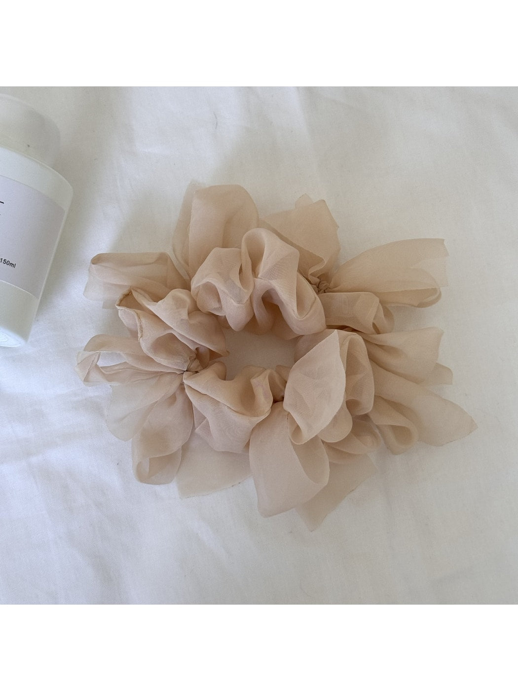 Gifty - Polyester Bow Detail Round Scrunchie Hair Tie