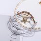 Lovra - Beaded Starfish Accent Bohemian Bracelet