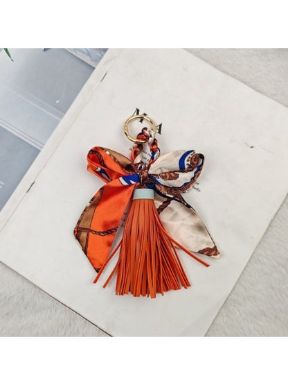 Keypus - Tassel Bow Pendant Keychain