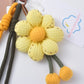 Keypus - Knitted Colors Sunflower Keychain