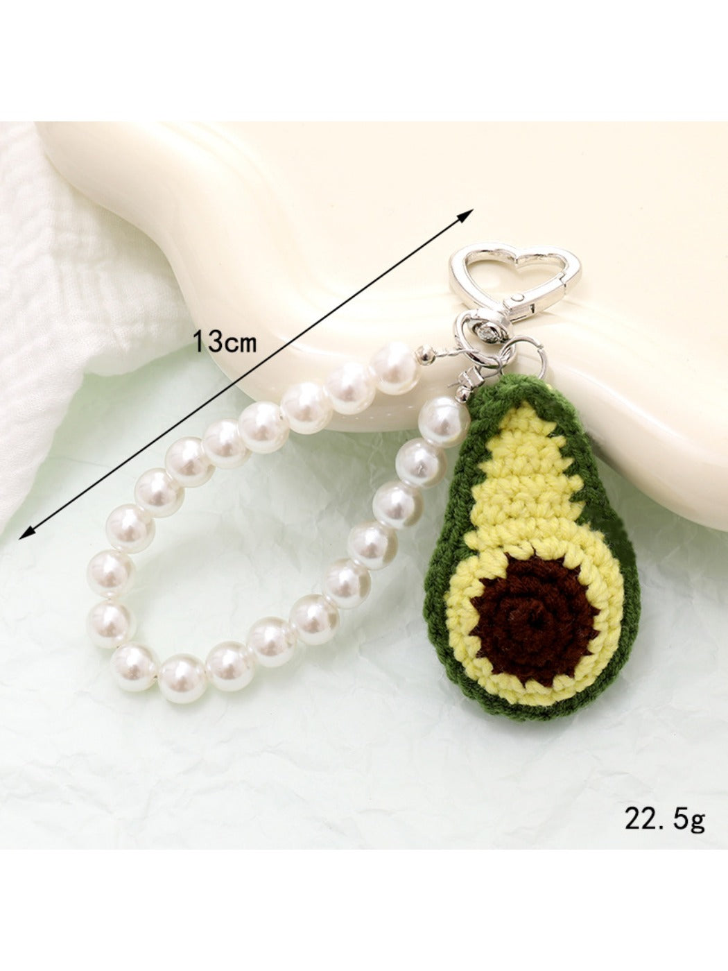 Keypus - Heart-Shaped Fruit-Shaped Keychain