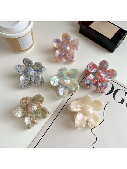 Beau - Gradient Color Flower Hair Clip