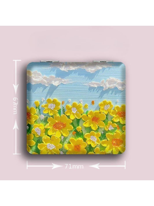 Mirroray - Landscape Oil Painting Vanity Mirror