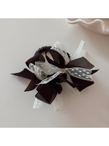 Gifty - Mesh Lace Bow High Stretch Hair Tie