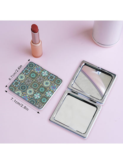 Mirroray - Decorative Pattern Folding Makeup Mirror
