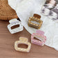 Beau - Elegant Square Openwork Hair Claw Clip